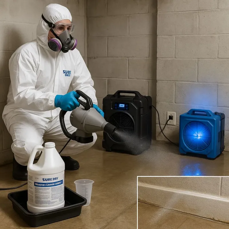 Sanitization and Odor Removal process in Fairmount Heights, MD